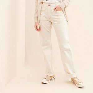 Free People Go Easy Bootcut High Rise Jeans in Oak Size 26